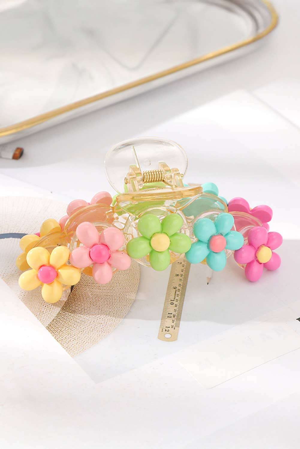 Flower Power Claw Clip