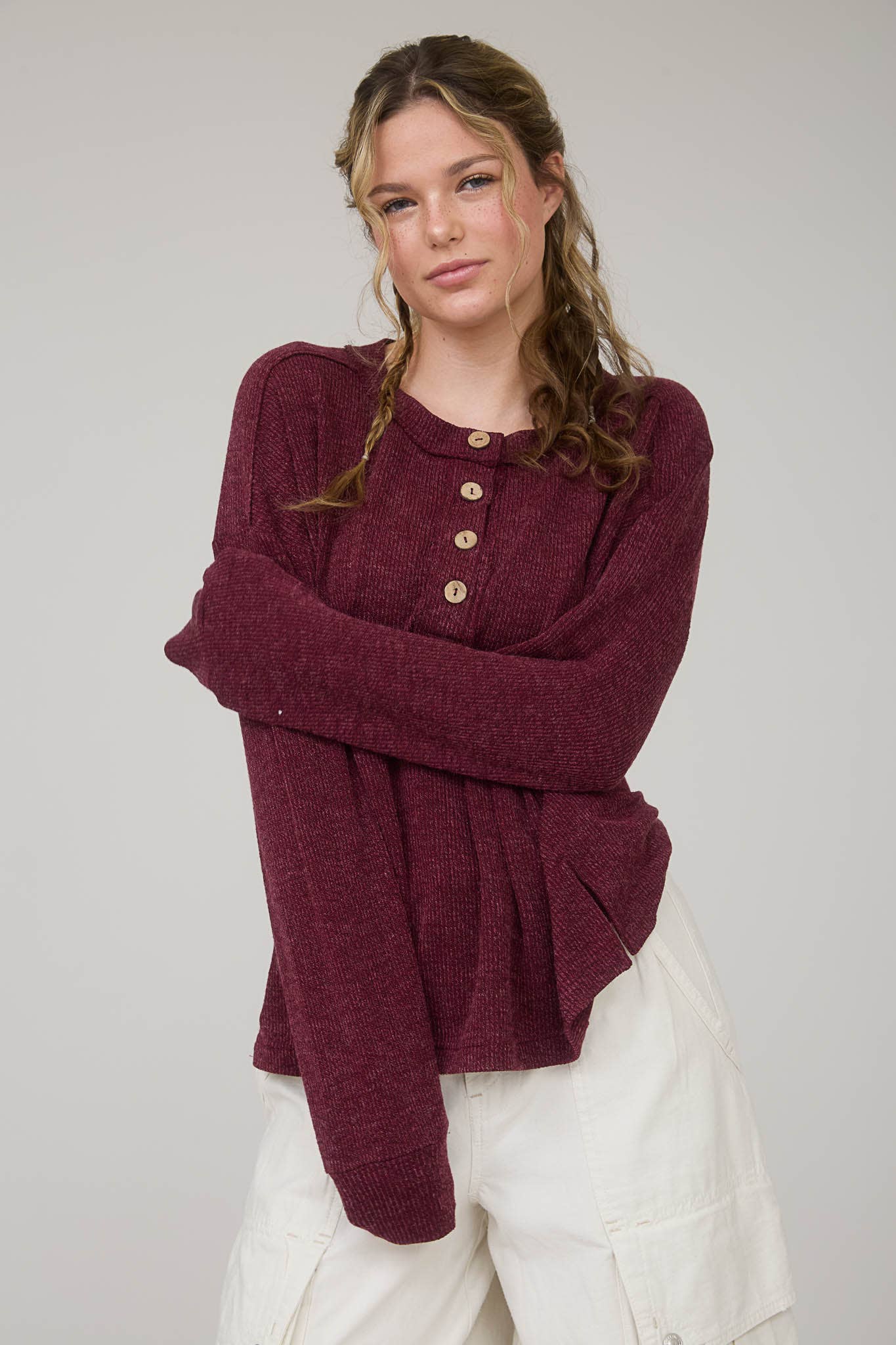 All Mine Henley Top