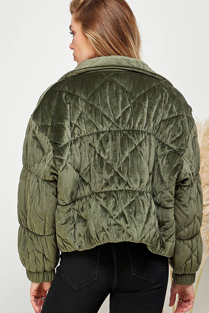 Isla Quilted Puffer Jacket