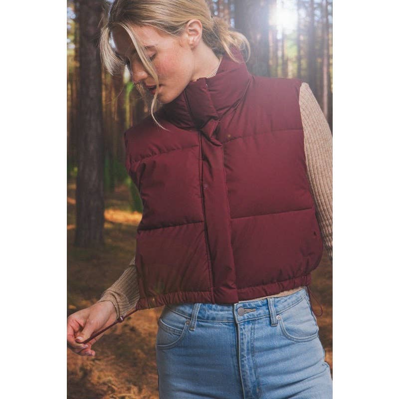 Rhea Cropped Puffer