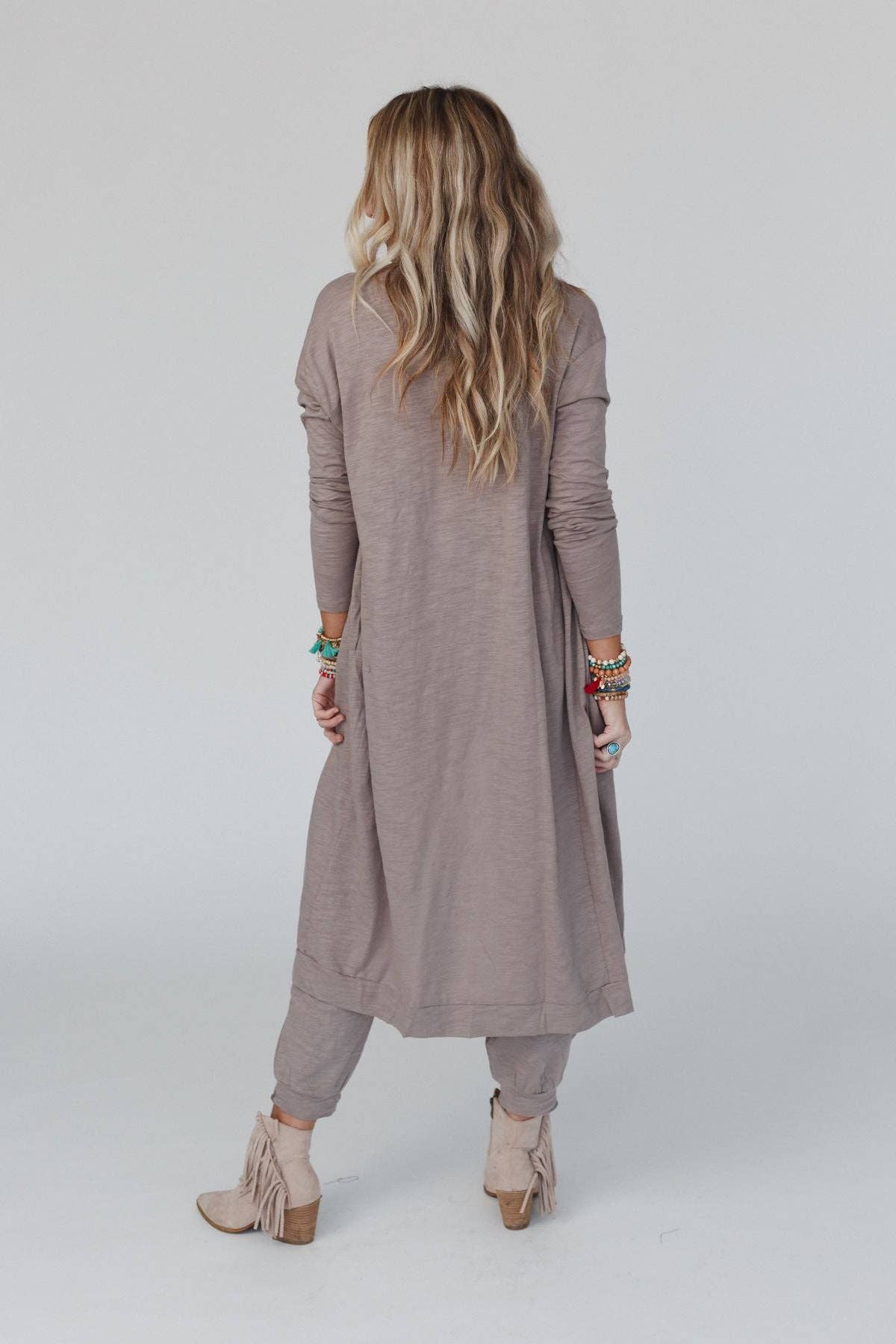 Set to Go Jumpsuit & Cardigan Set