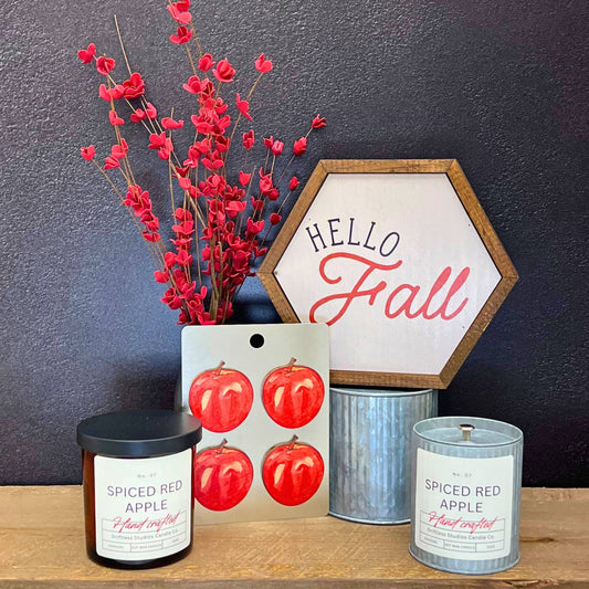 Spiced Red Apple Candle
