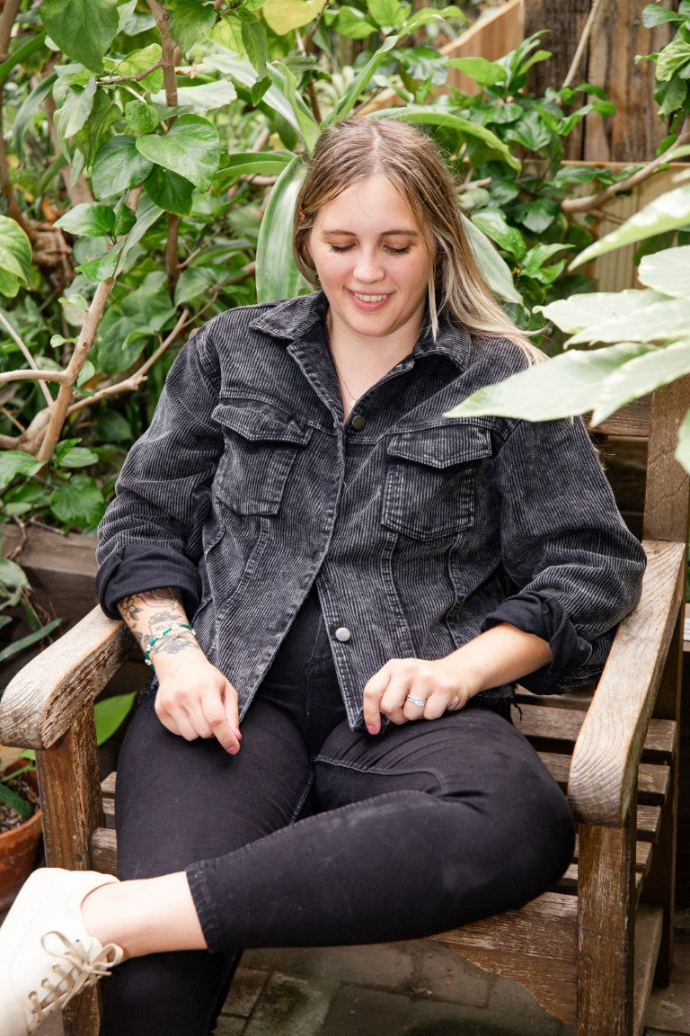 Black Corded Jacket