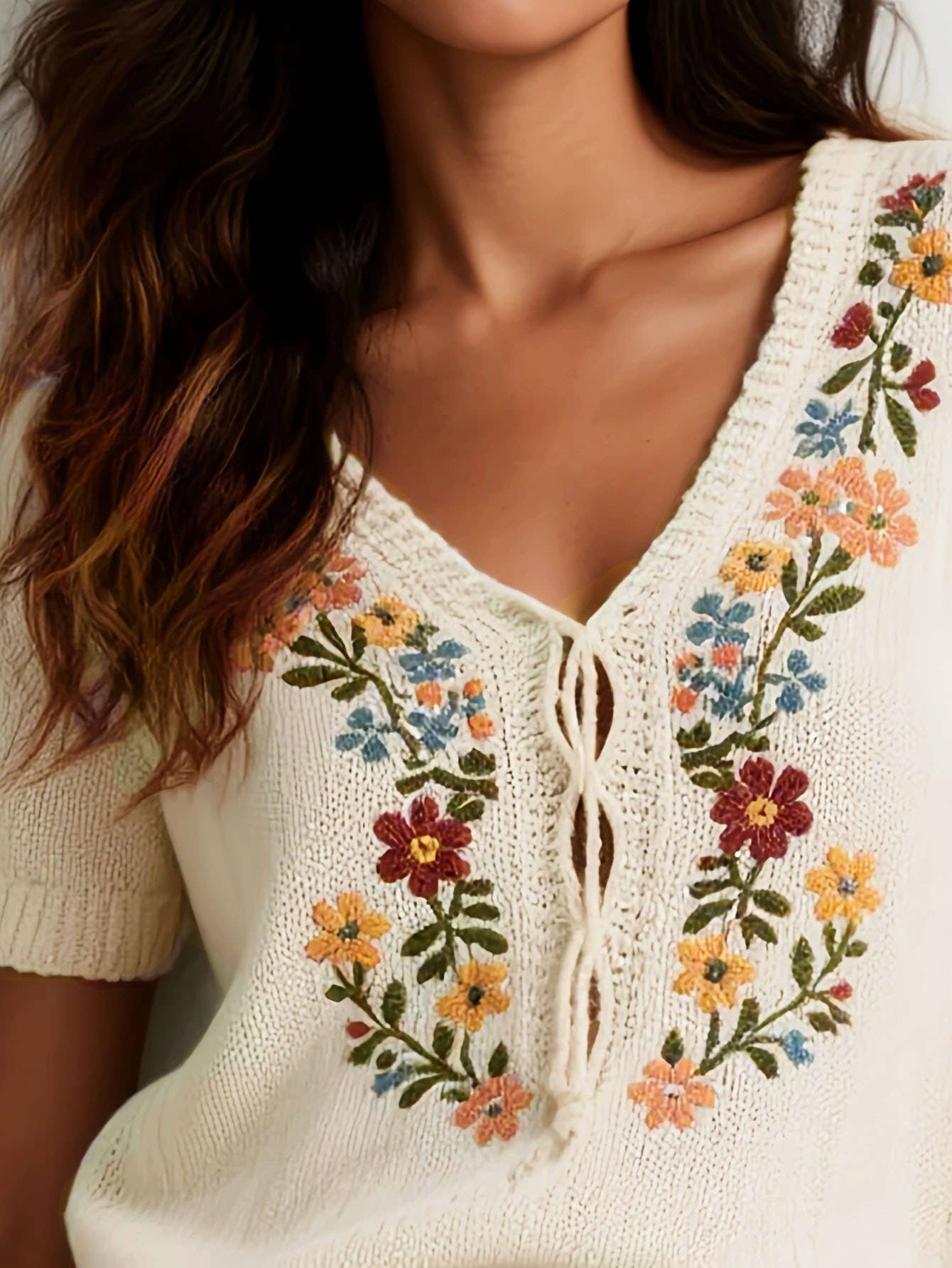 Flora Knit Top