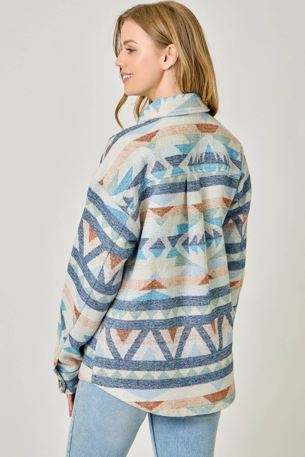 Azul Aztec Shacket