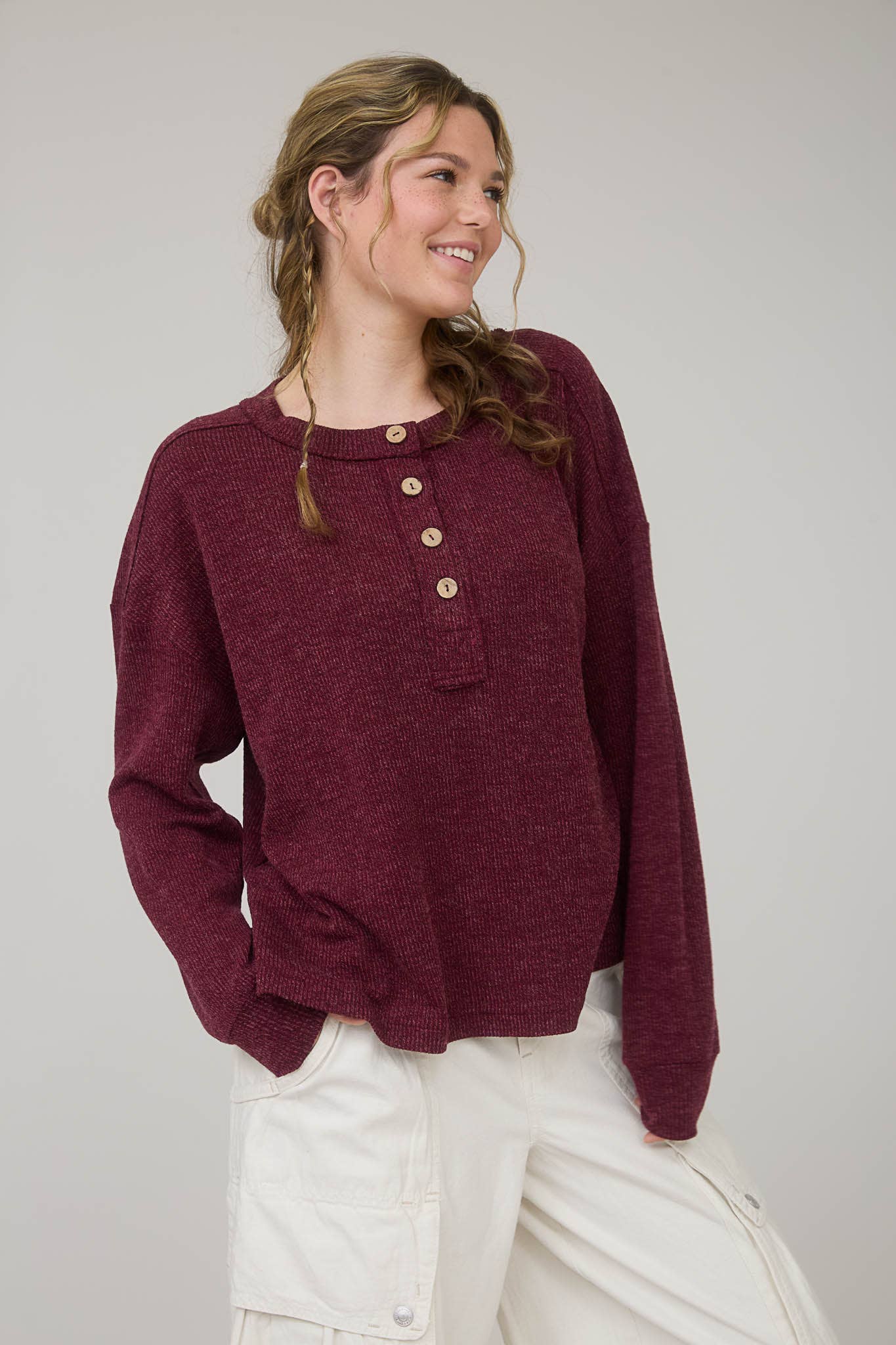 All Mine Henley Top