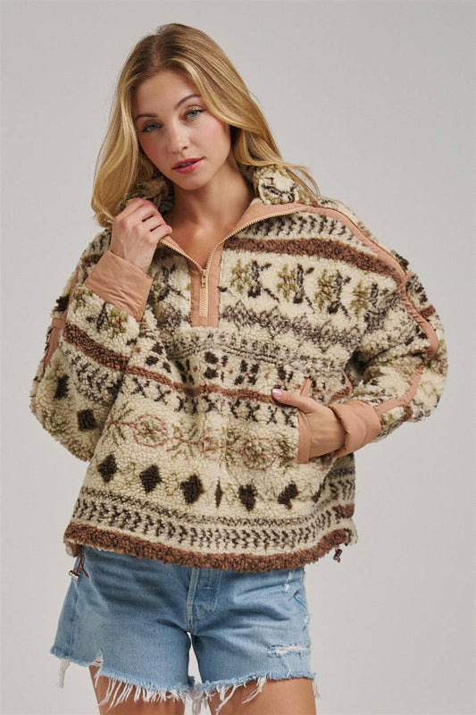 Aztec Sherpa Jacket