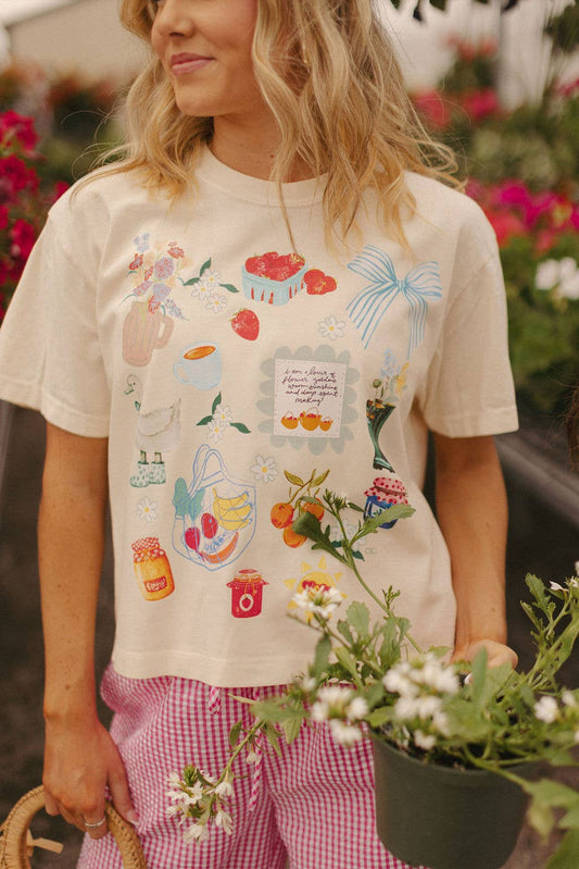 Summer Collage Graphic Tee