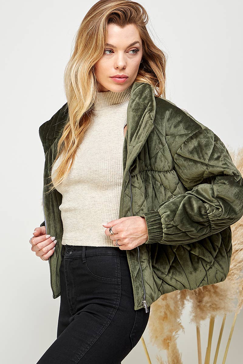 Isla Quilted Puffer Jacket