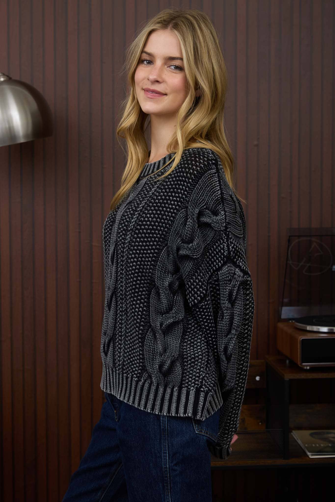 Cable Knit Pullover