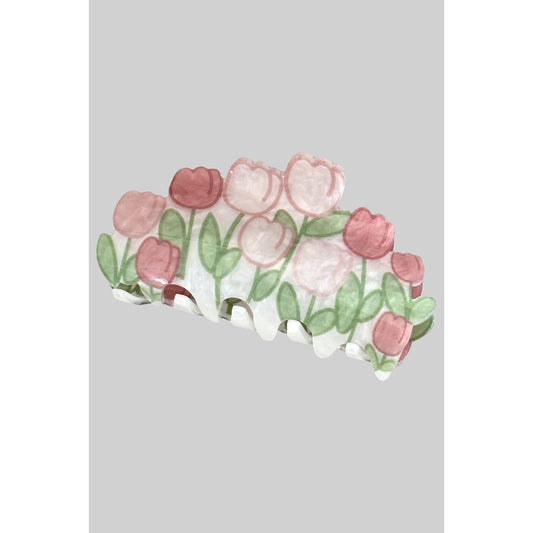 Tulip Field Claw Clip
