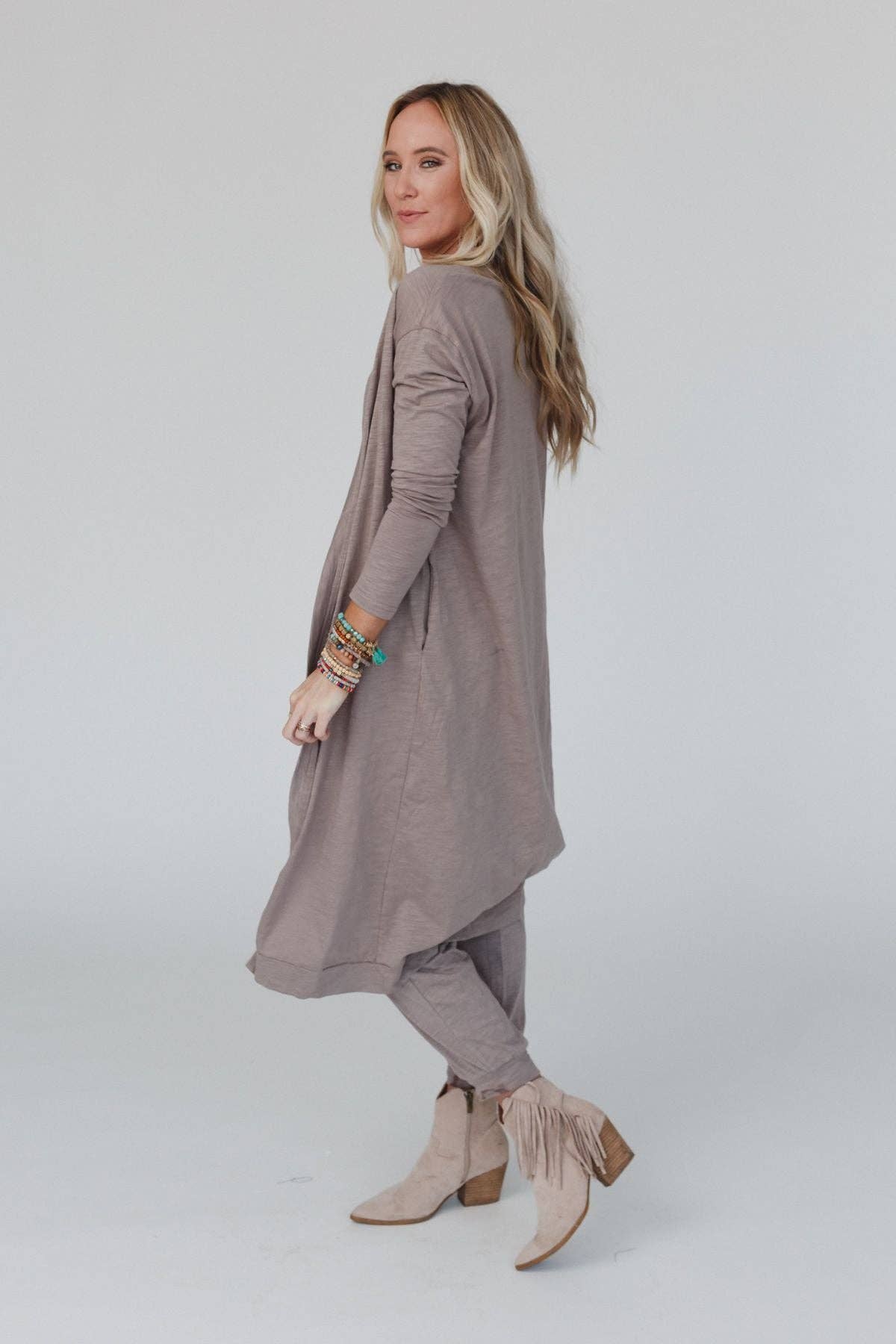 Set to Go Jumpsuit & Cardigan Set
