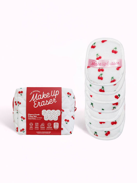 Cherry Crush 7-Day Set & Makeup Bag Gift Set