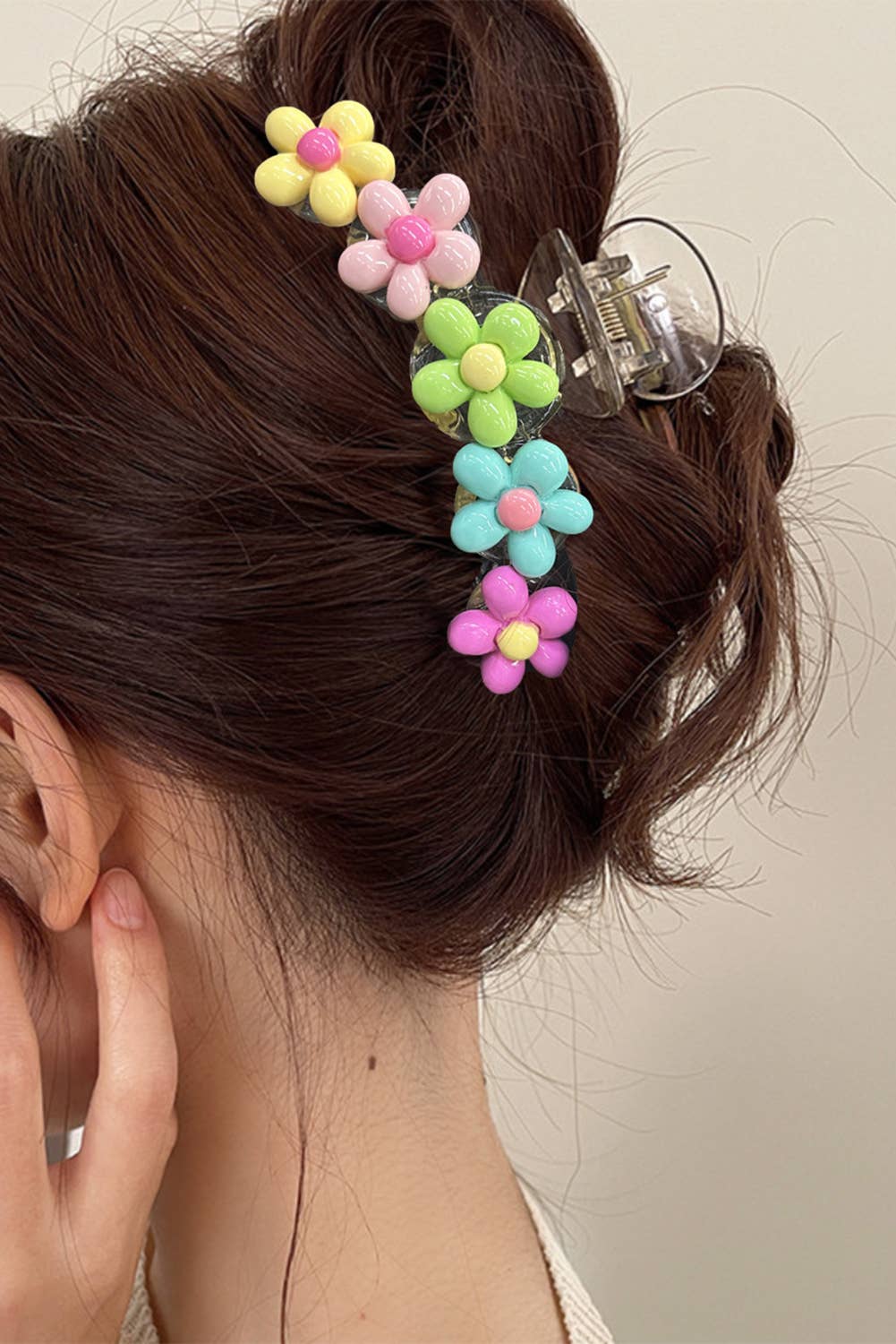 Flower Power Claw Clip