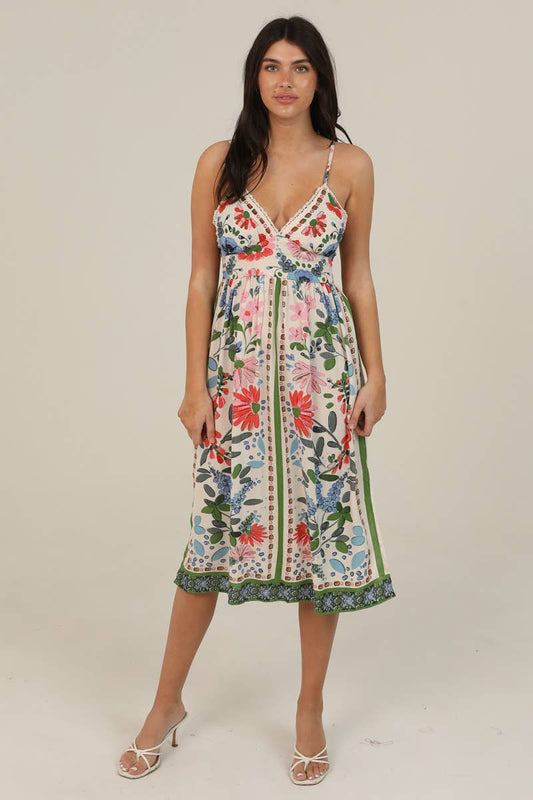 Floral Midi Dress