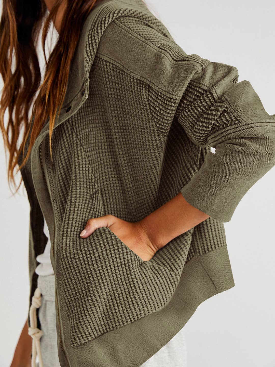 The Sadie Waffle Zip