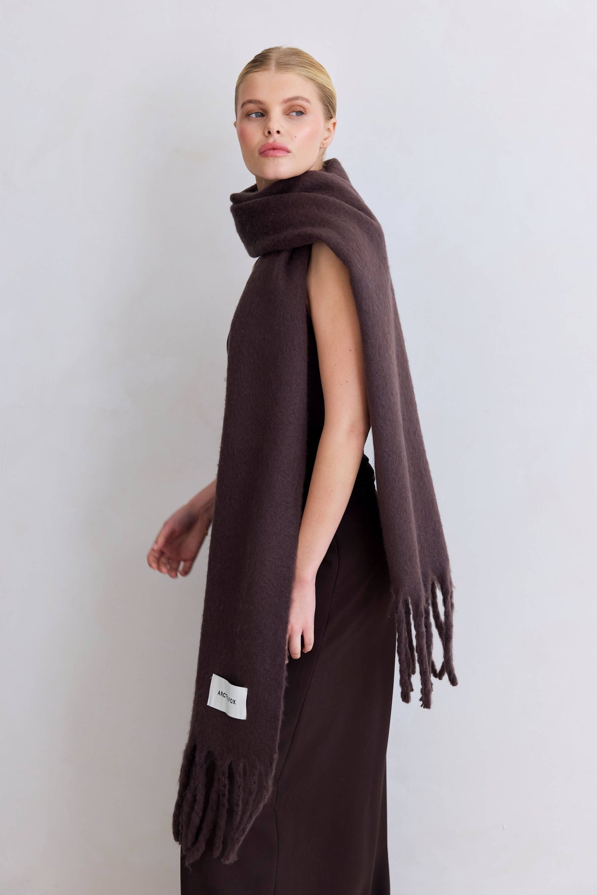 The Reykjavik Scarf - Ground Coffee