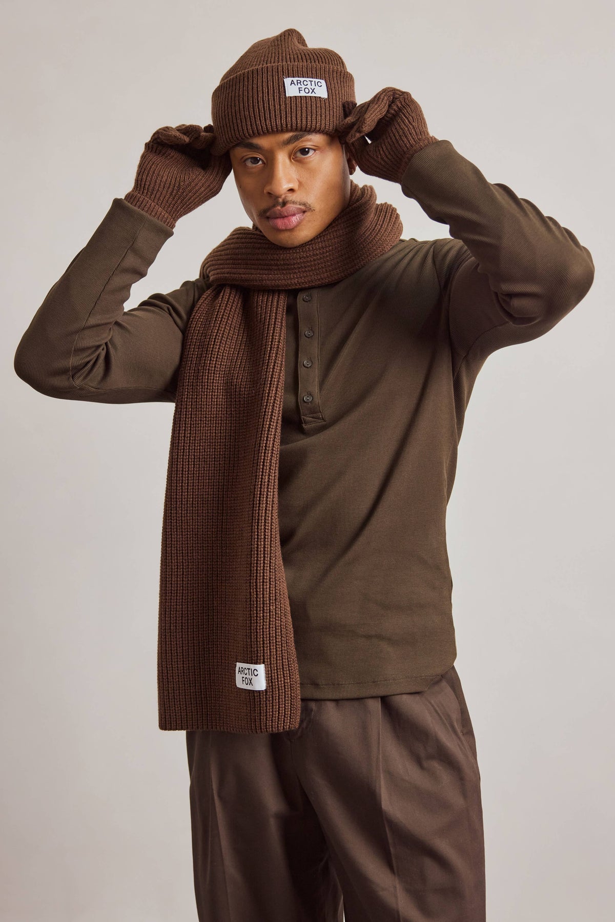 Recycled Bottle Beanie - Chocolate