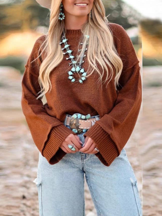 Flare Knit Sweater