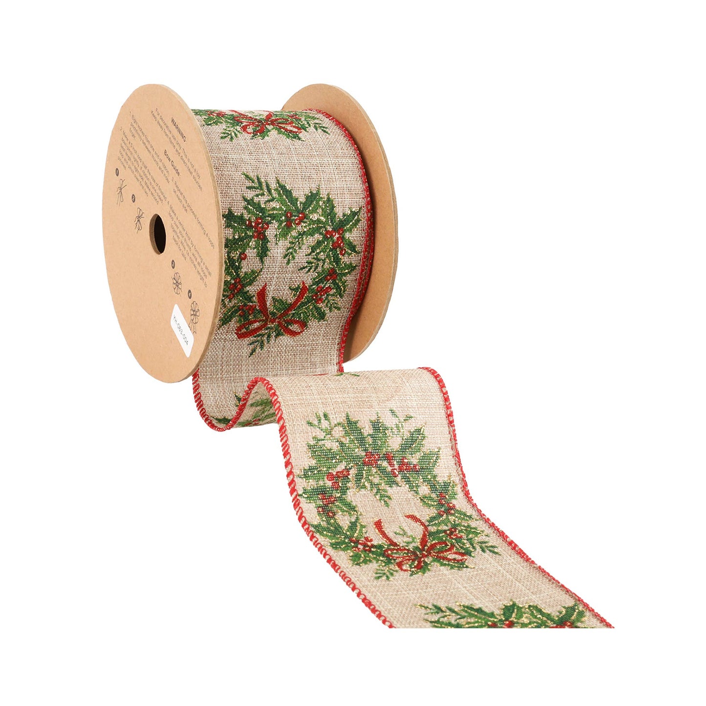 Holiday Wreath Ribbon