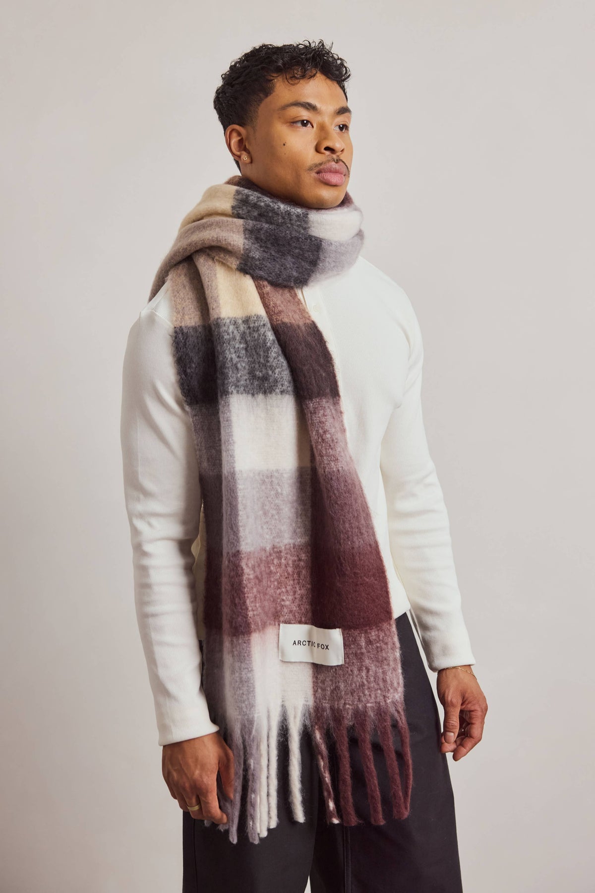 The Reykjavik Scarf - Dark Berry