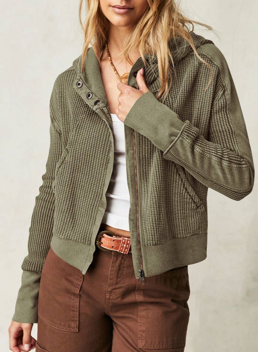 The Sadie Waffle Zip