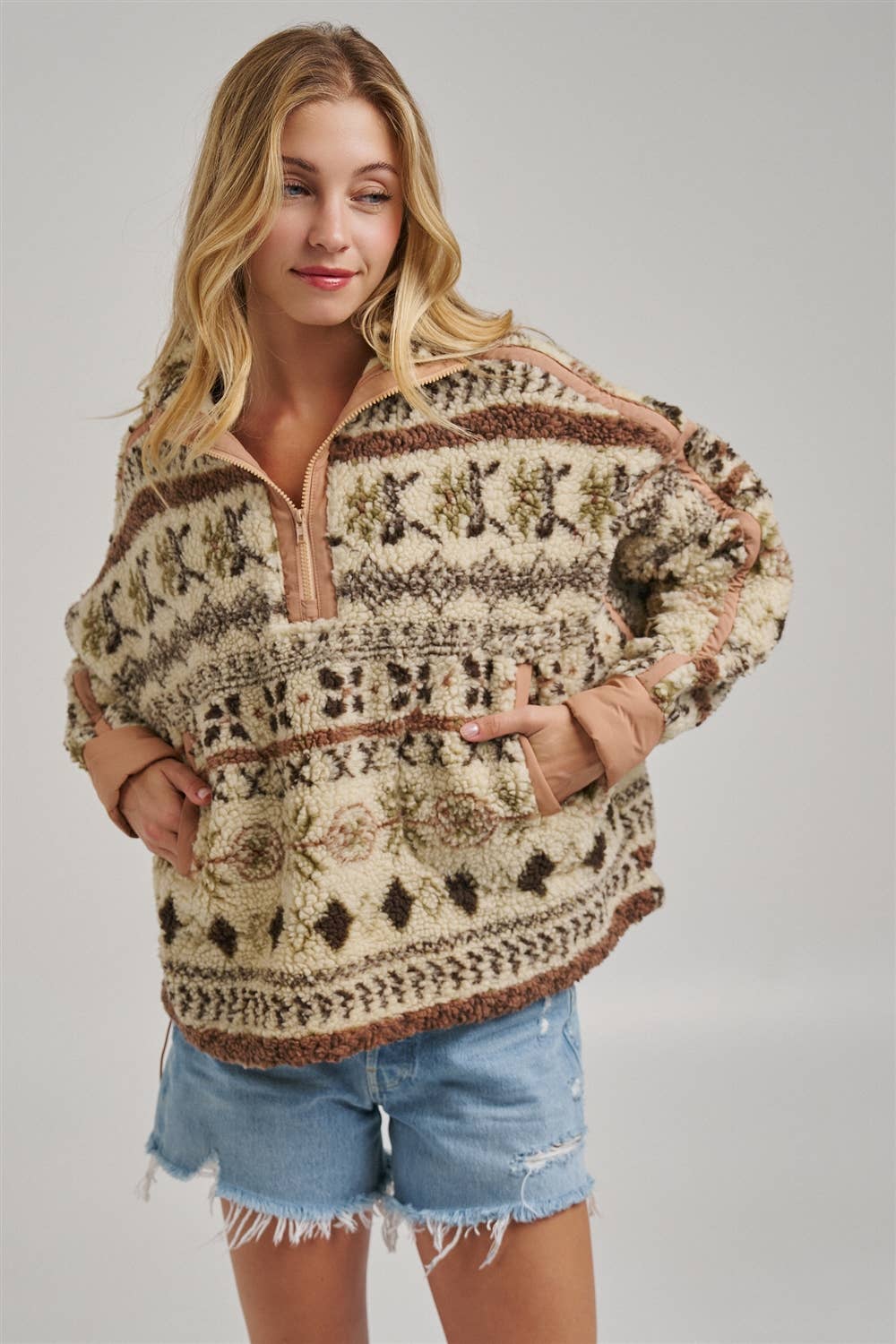 Aztec Sherpa Jacket