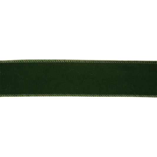 Spruce Velvet Ribbon