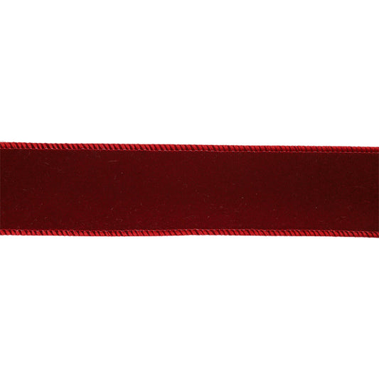Bordeaux Velvet Ribbon