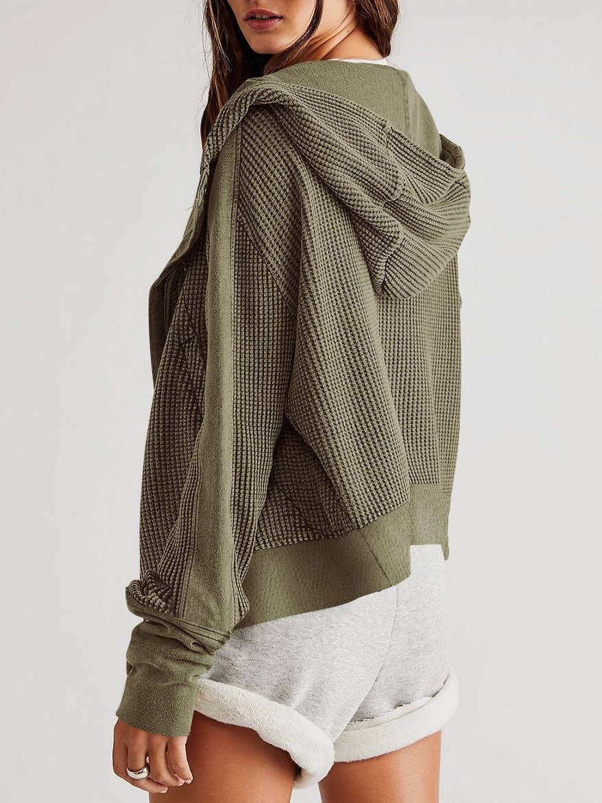 The Sadie Waffle Zip