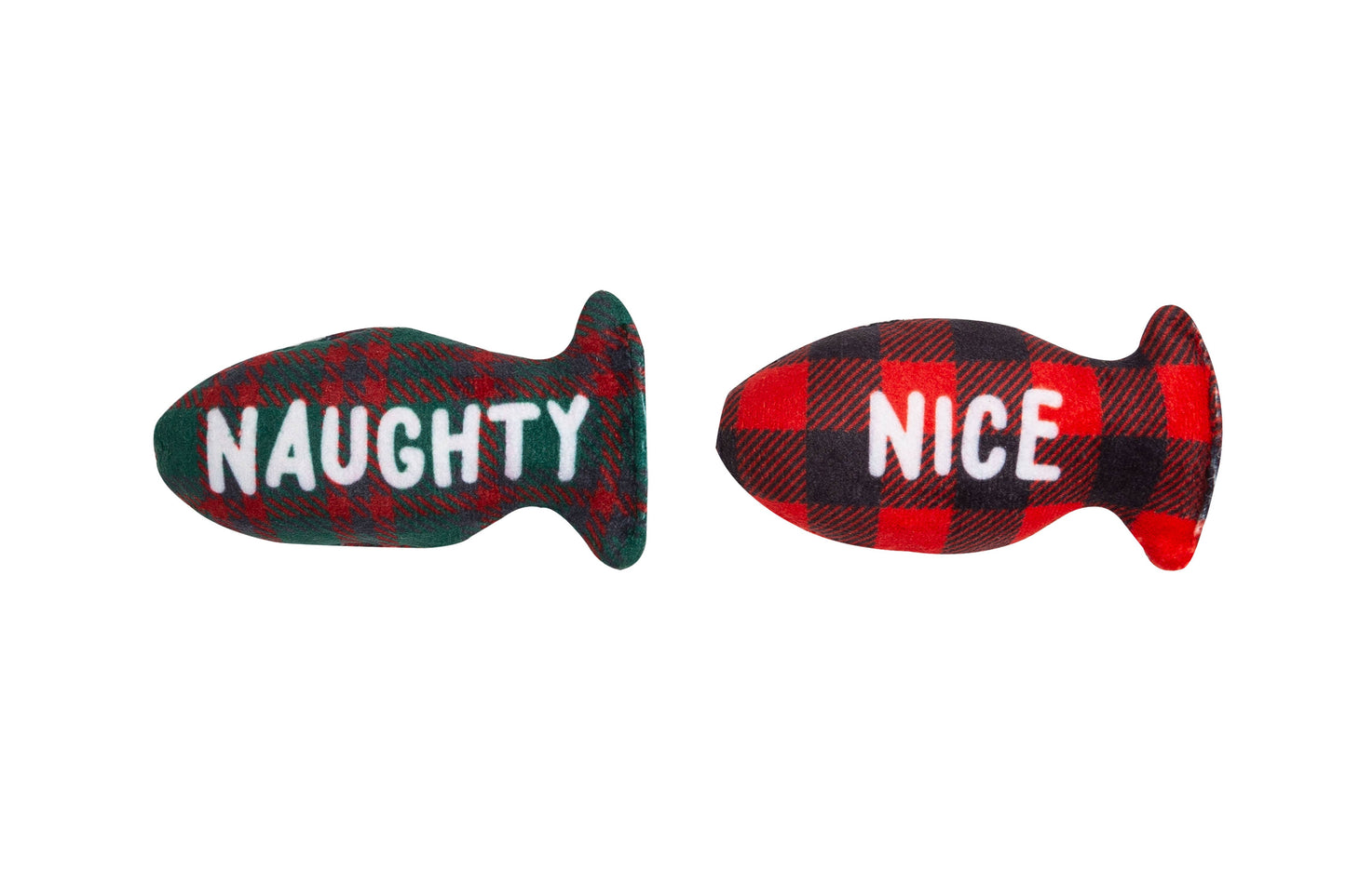 Christmas Naughty & Nice Cat Toys