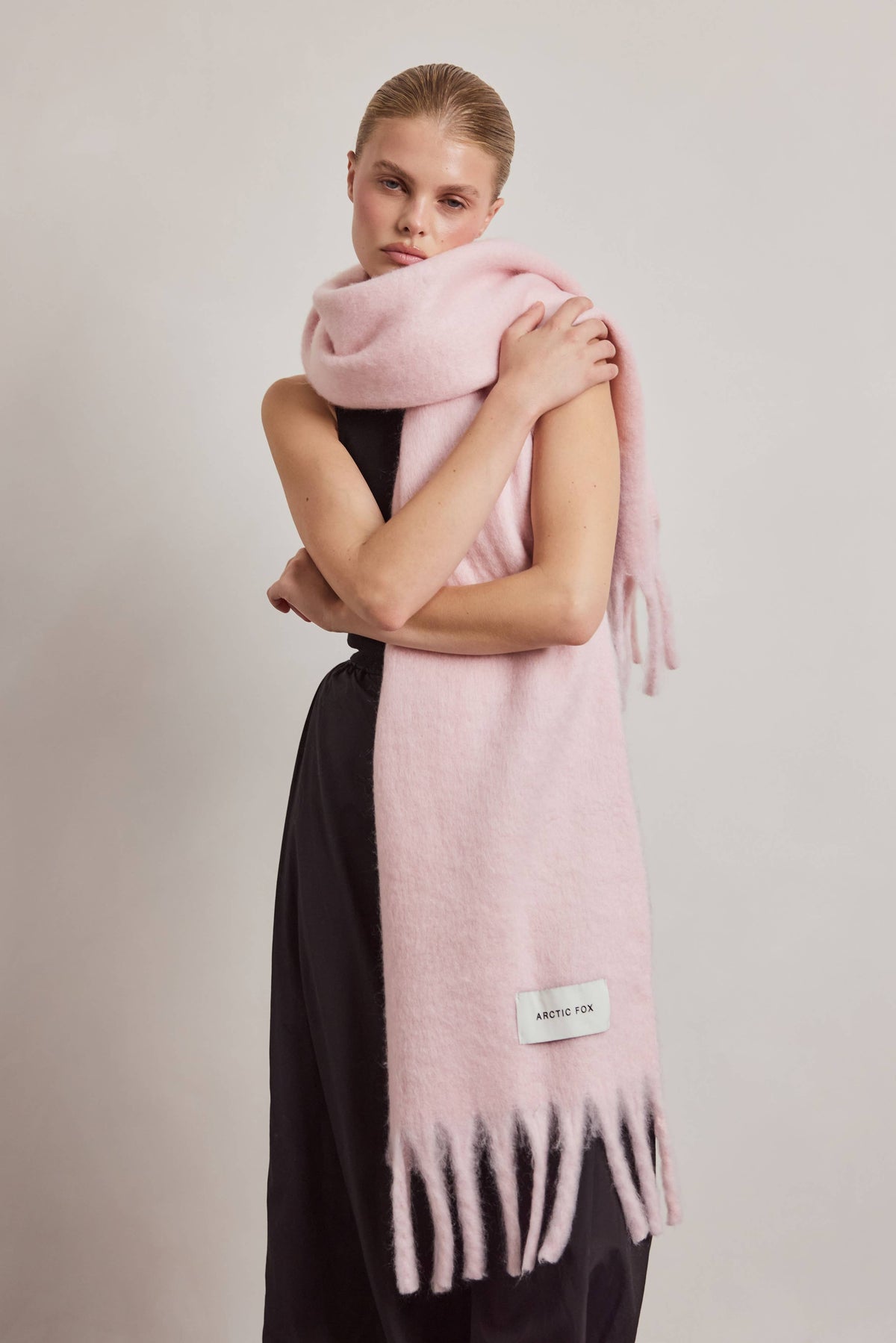 The Stockholm Scarf - Pink Frost