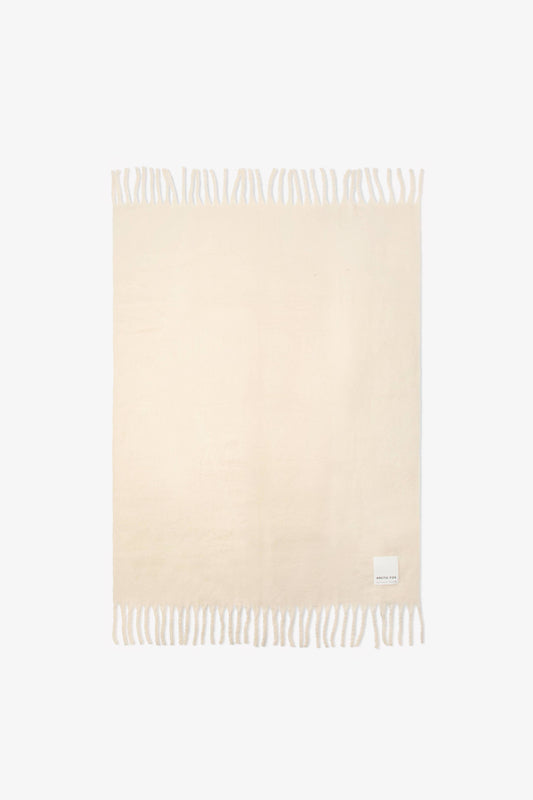 The Reykjavik Throw - Pebble Beige