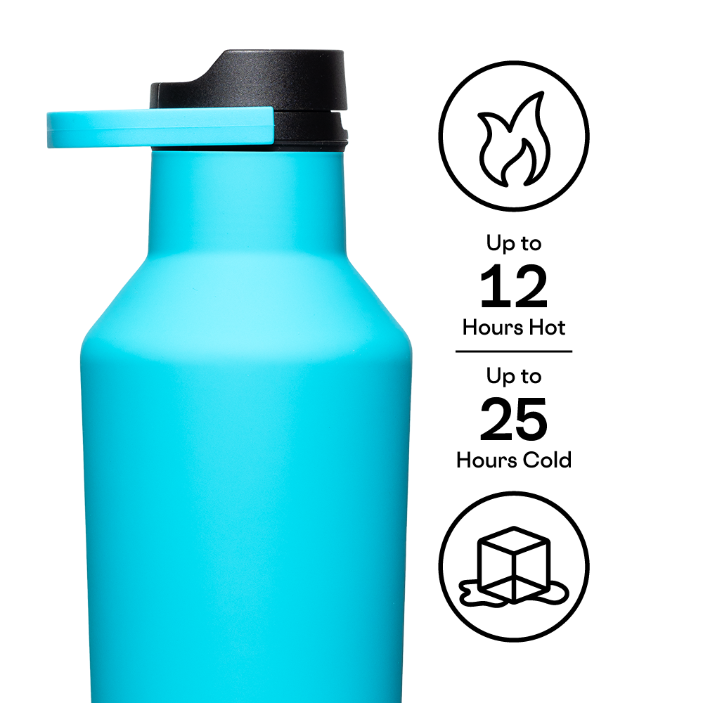 Corkcicle Capri Blue Sport Canteen