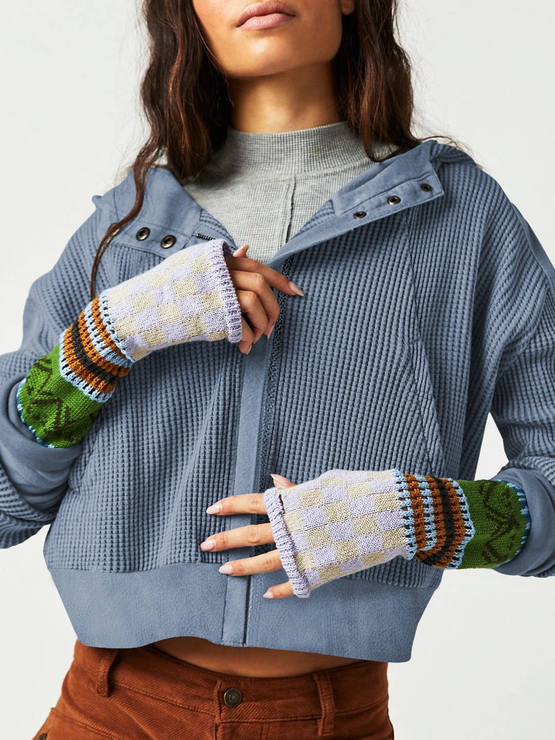The Sadie Waffle Zip