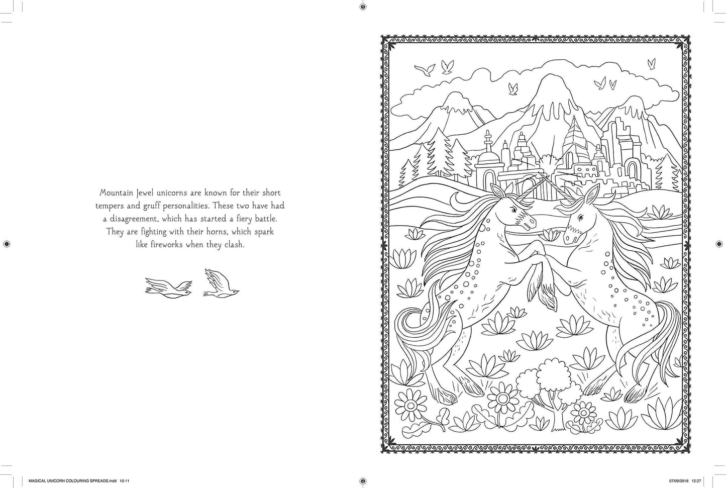 Magical Unicorn Society Official Coloring Book