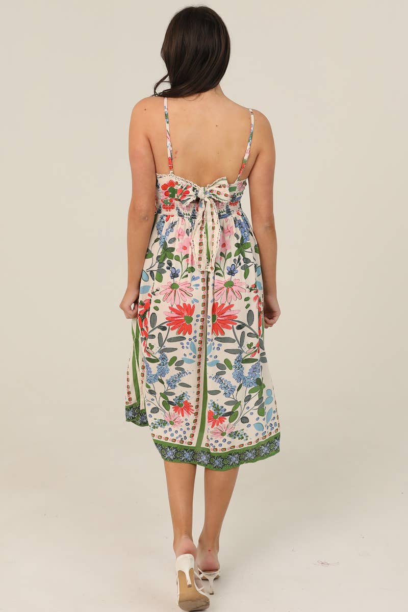 Floral Midi Dress