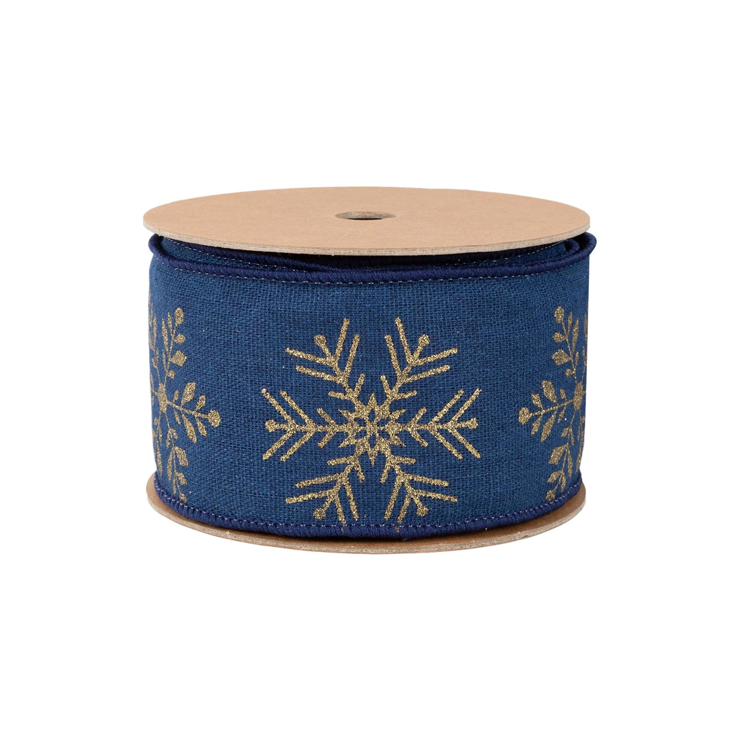 Blue Snowflake Ribbon