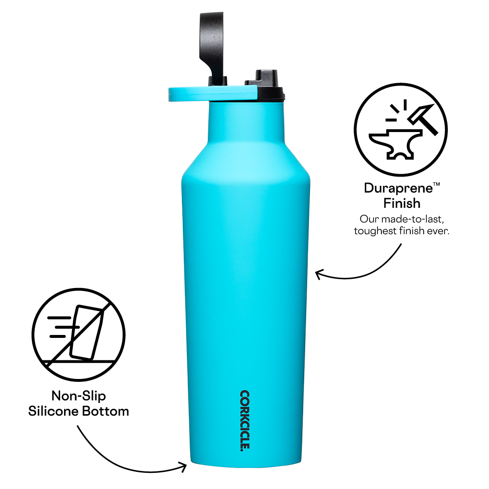 Corkcicle Capri Blue Sport Canteen