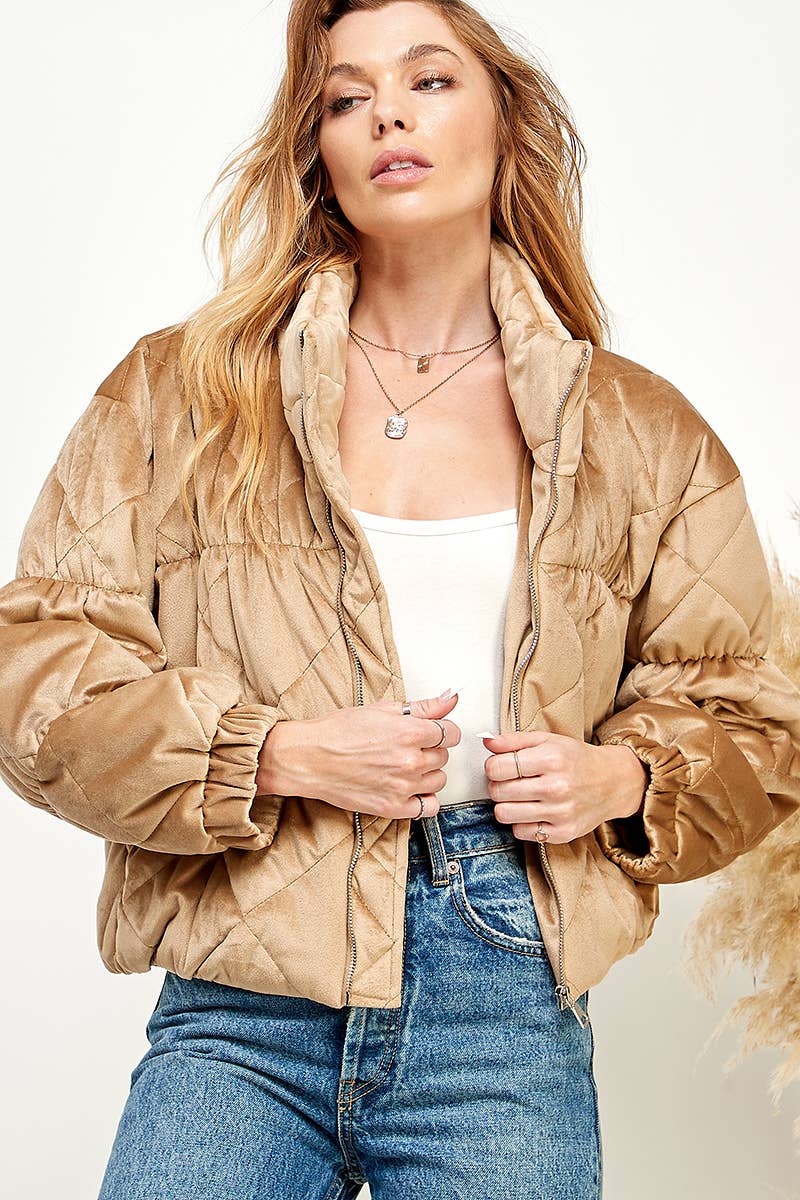 Isla Quilted Puffer Jacket