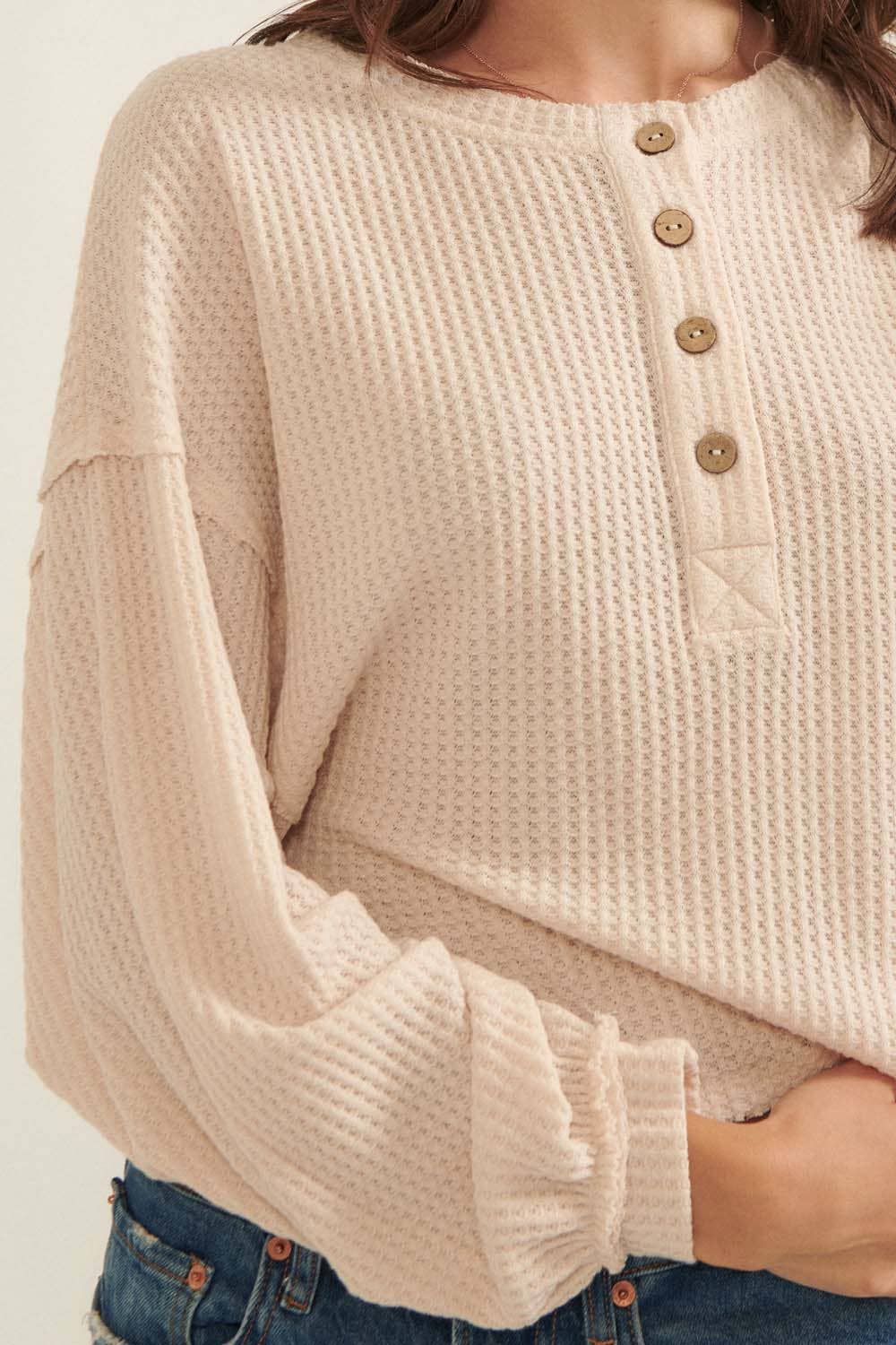 Waffle Henley