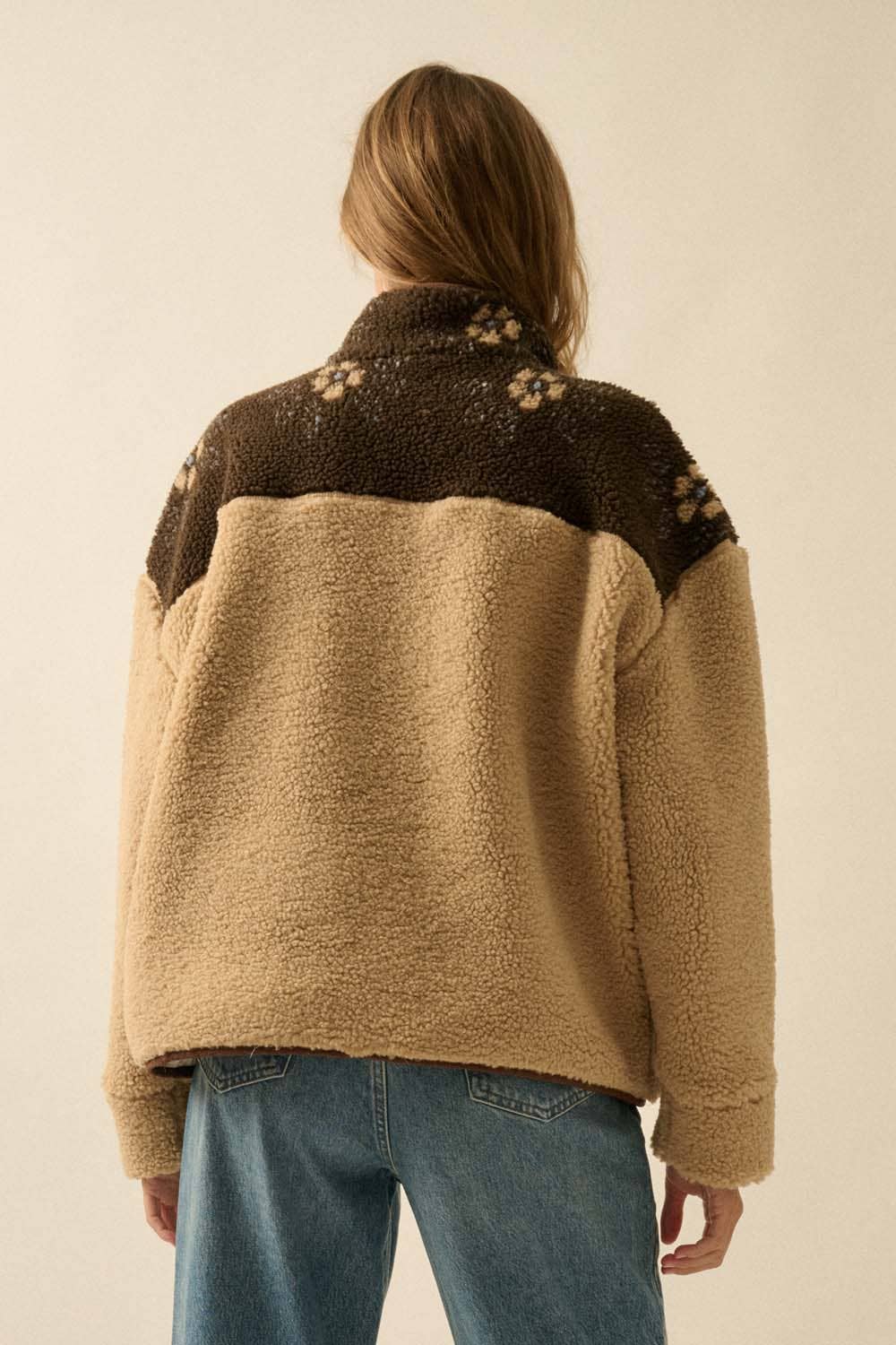 Fall Floral Fleece