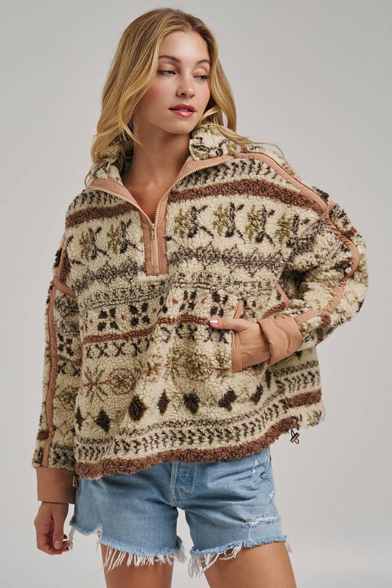 Aztec Sherpa Jacket