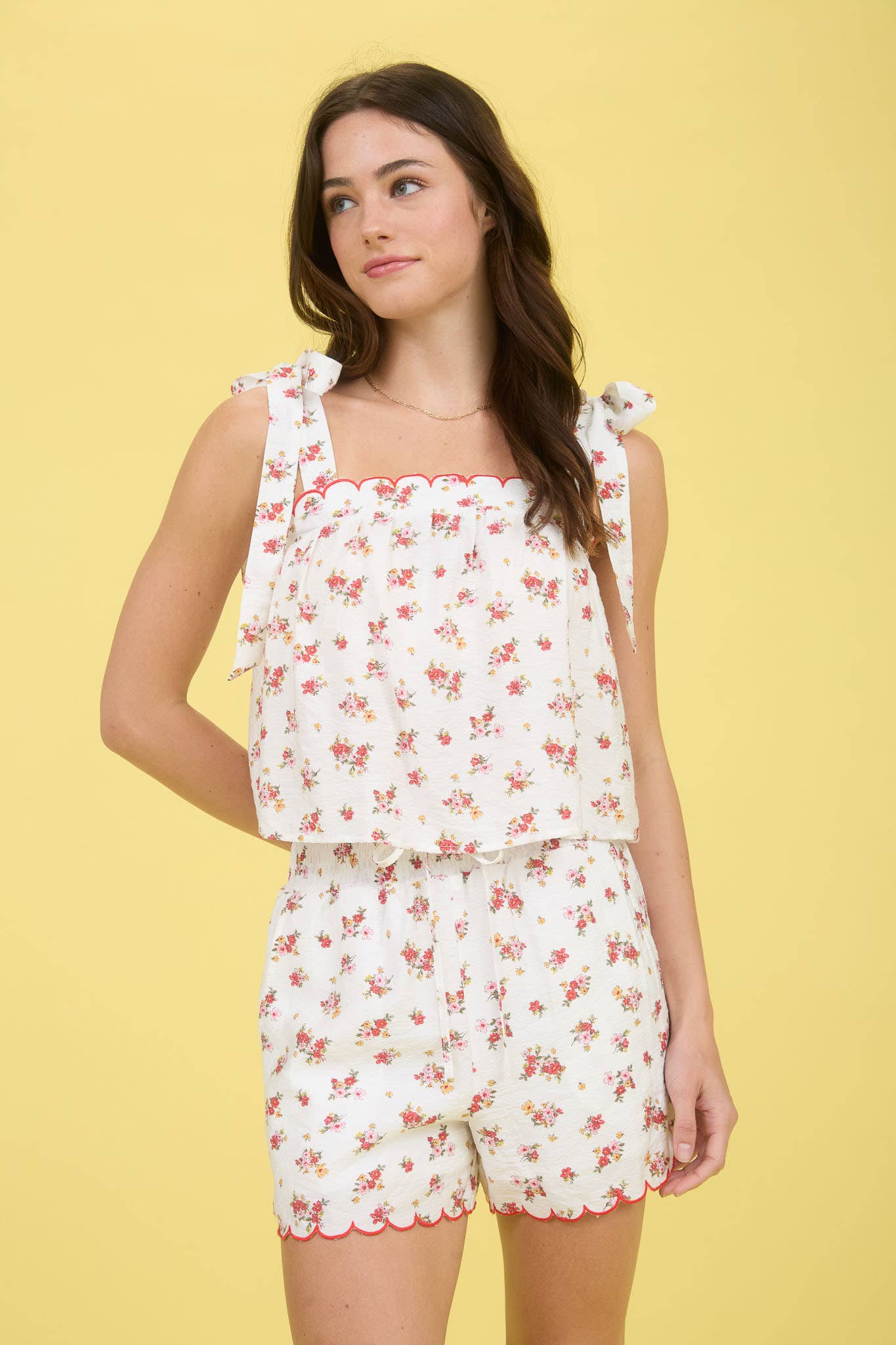 Floral Flounce Set