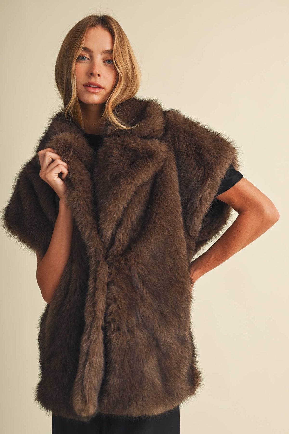 Faux Fur Vest