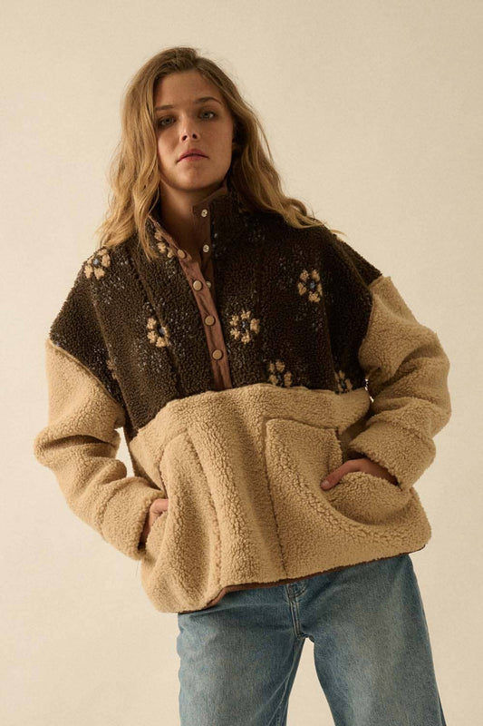 Fall Floral Fleece