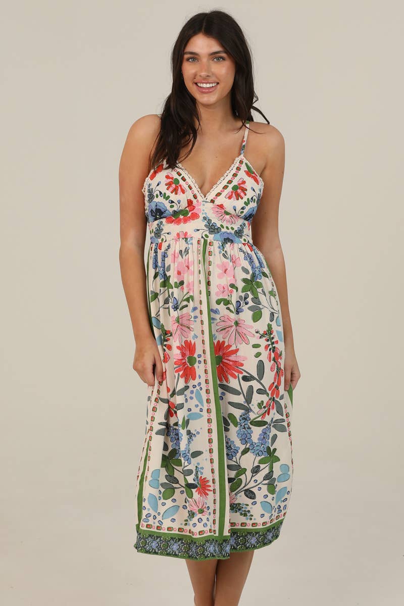 Floral Midi Dress