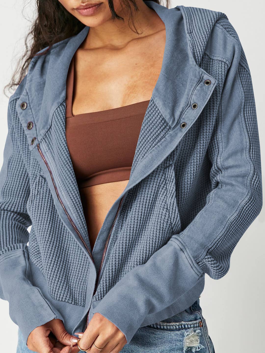 The Sadie Waffle Zip