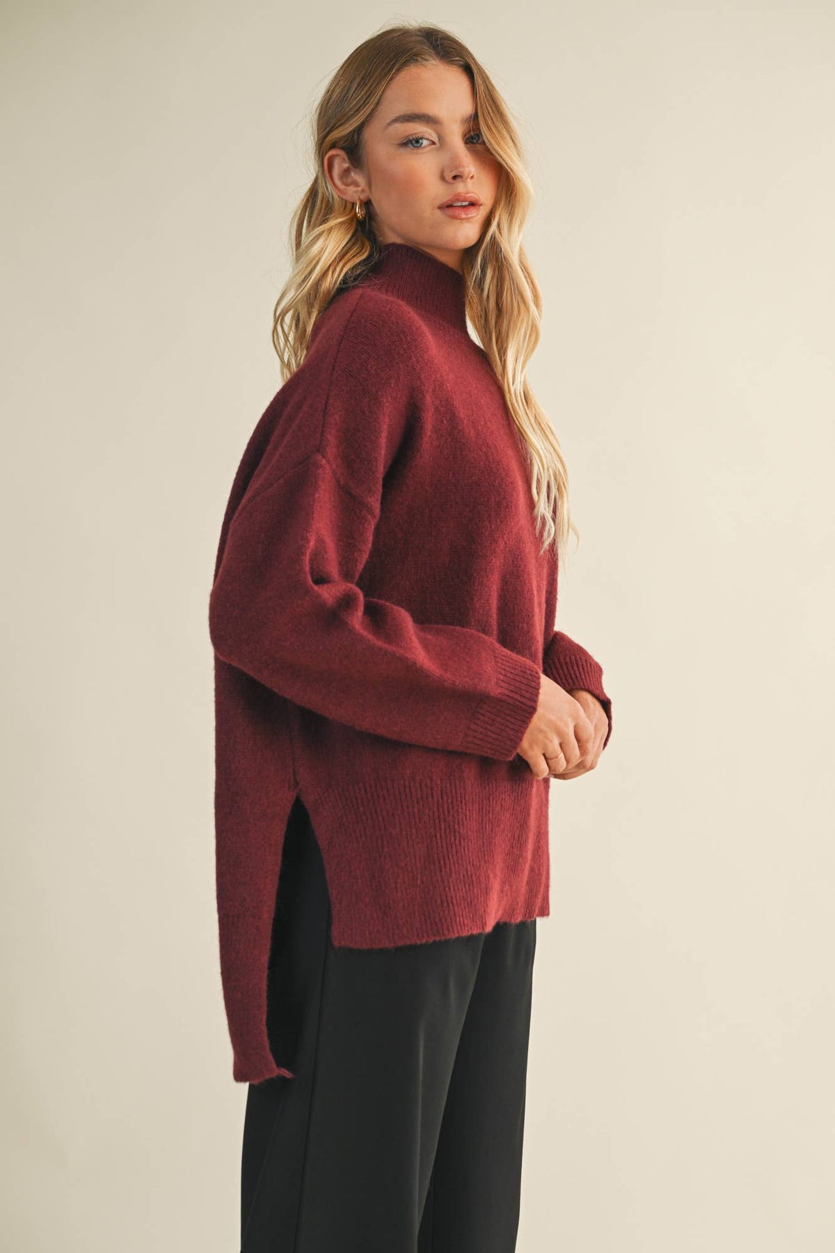 Cranberry Sweater