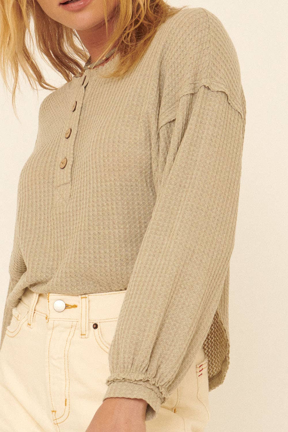 Waffle Henley